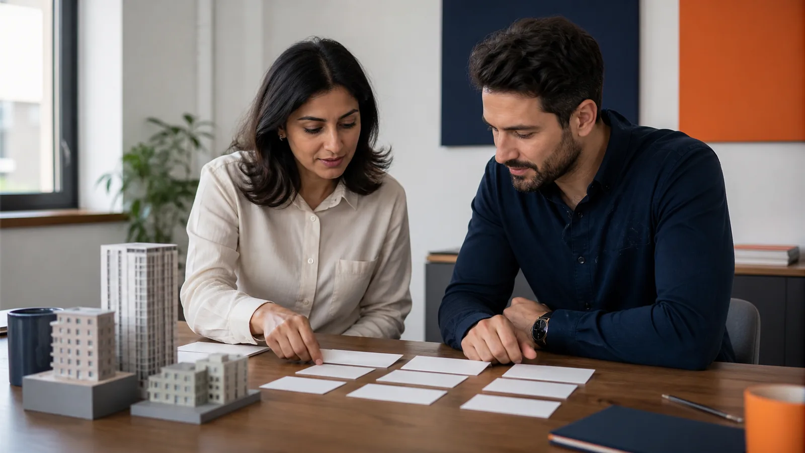 Buyer comparing different property payment timelines.