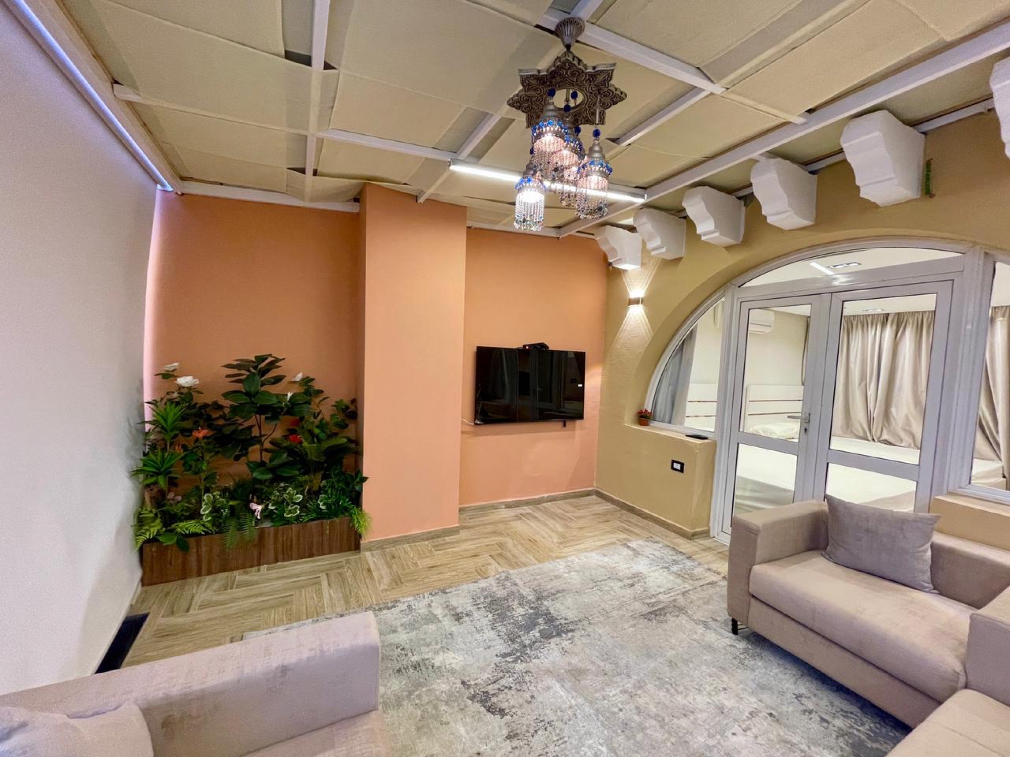 One-Bedroom Apartment with Private Beach Access at Hurghada Marina