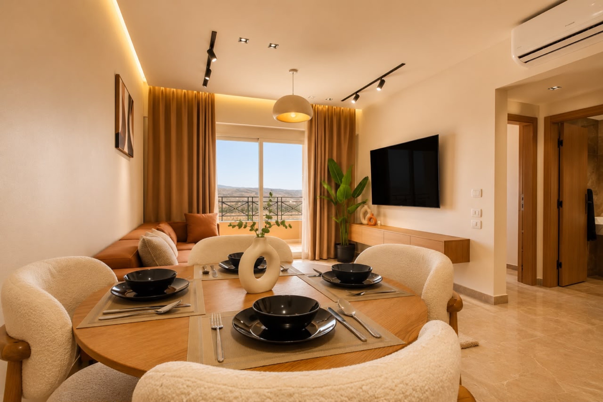 Furnished Two-Bedroom Apartment with Private Rooftop at Bay View, Sahl Hasheesh