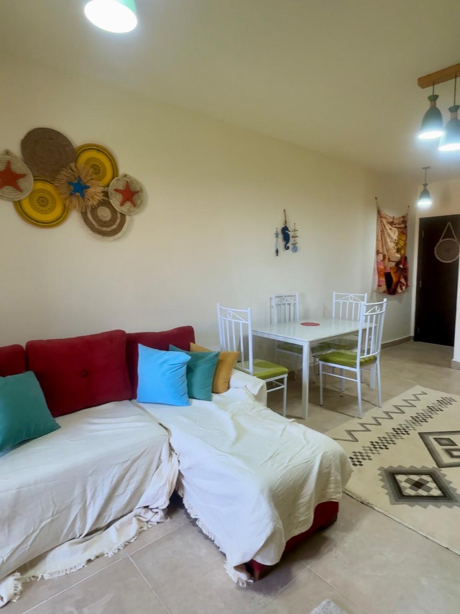 Two-Bedroom Garden Apartment with Private Beach Access in Sahl Hasheesh