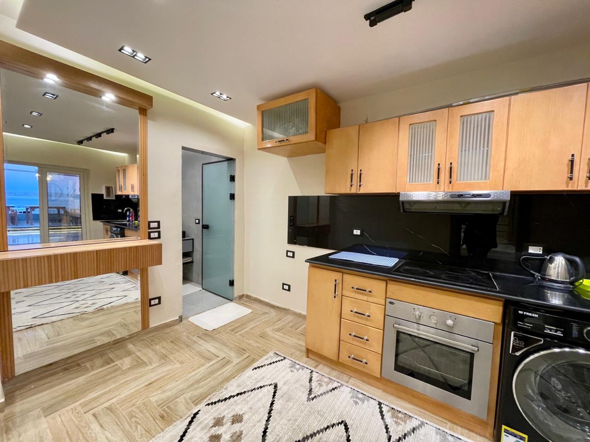 One-Bedroom Apartment with Private Beach Access at Hurghada Marina
