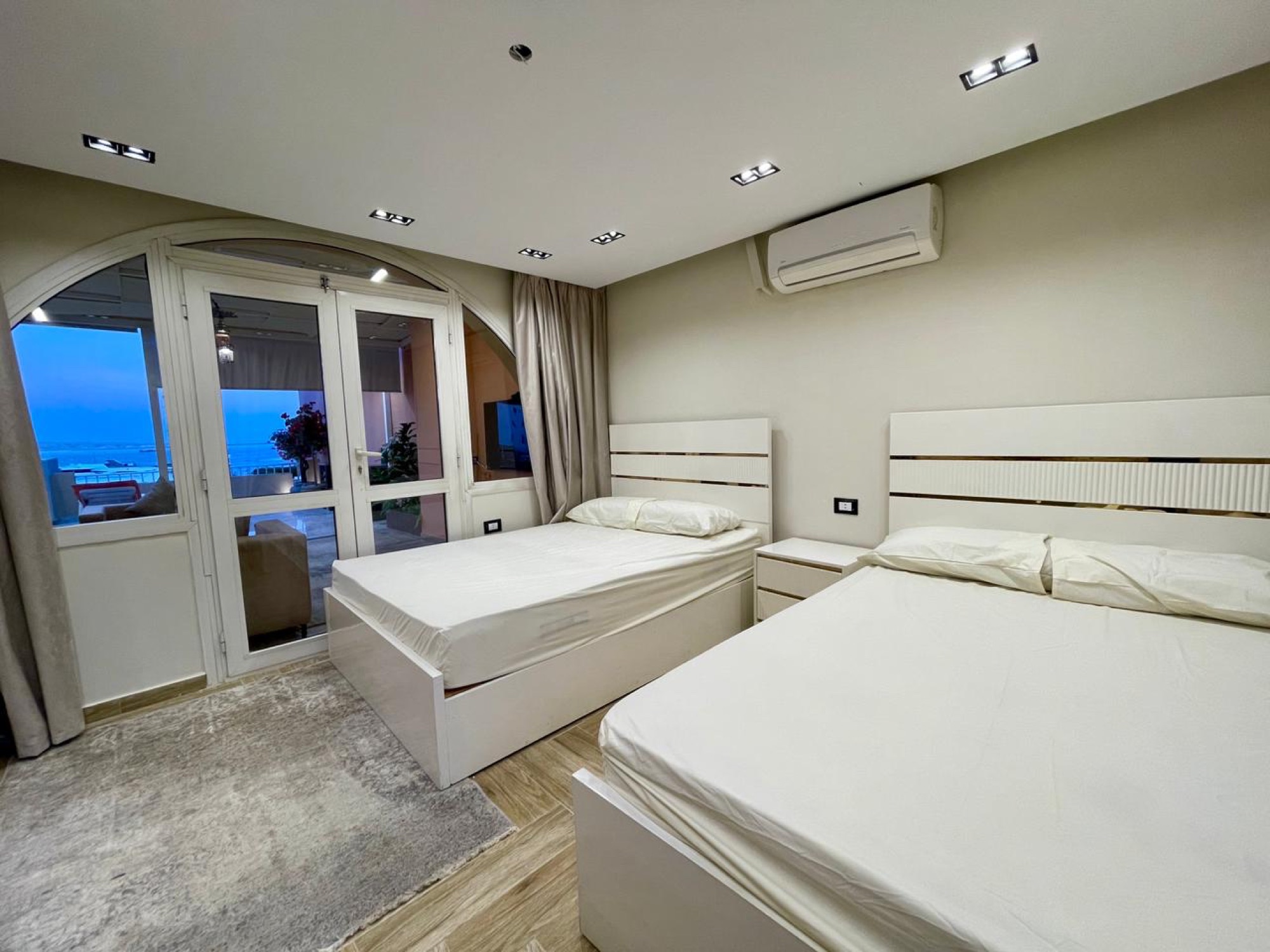 One-Bedroom Apartment with Private Beach Access at Hurghada Marina