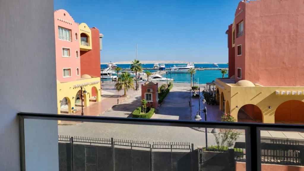 Furnished One-Bedroom Sea-View Apartment Near Hurghada Marina