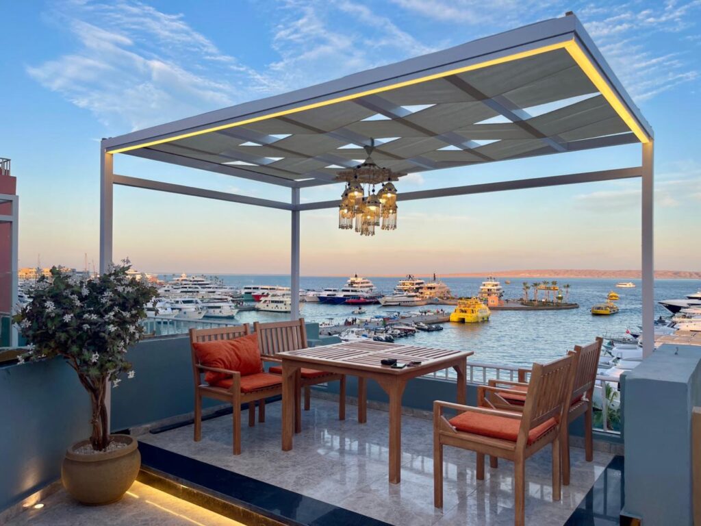 One-Bedroom Apartment with Private Beach Access at Hurghada Marina