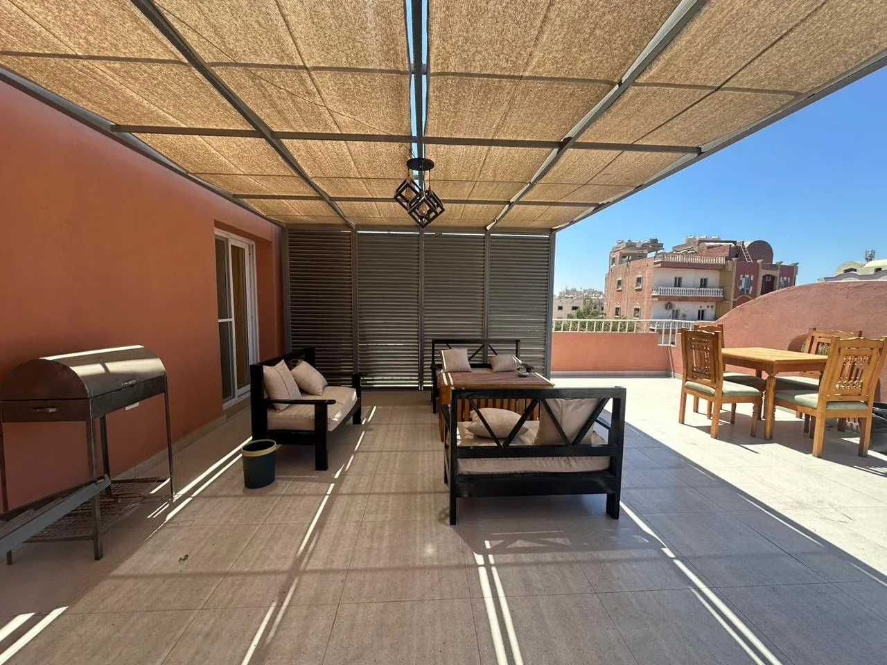 Two-Bedroom Apartment with Private Rooftop at Hurghada Marina